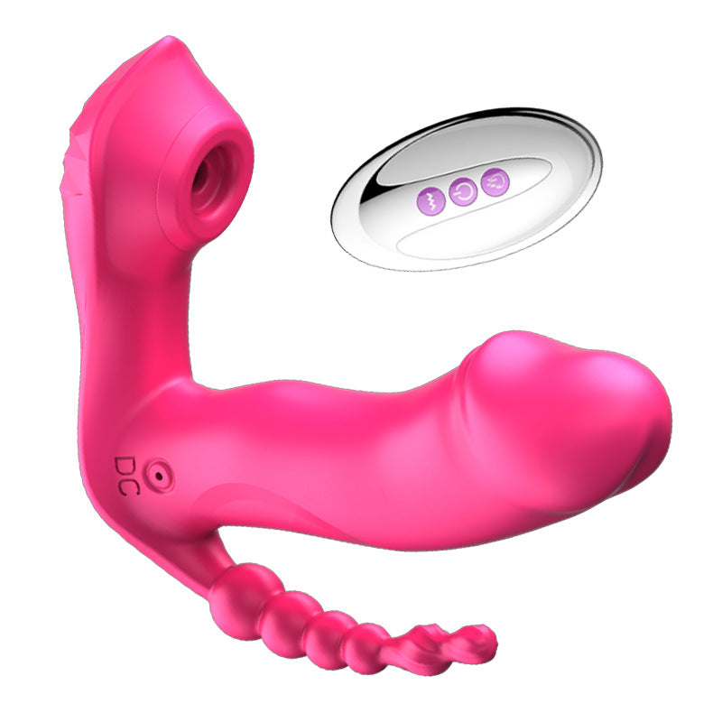 Vibrator Suction with Remote Control M6